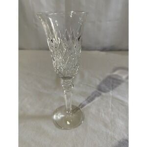 Waterford Crystal Boyne Champagne Flute 8 7/8 high 2 7/8 wide.